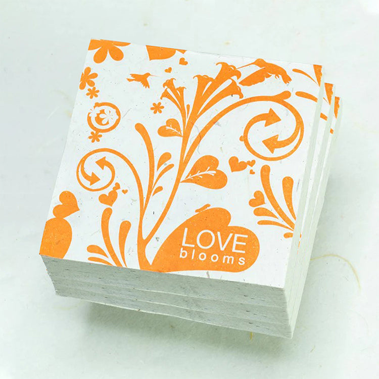 Inspirational - Love - Eco-friendly Scratch Pads (Set of 3) front stacked
