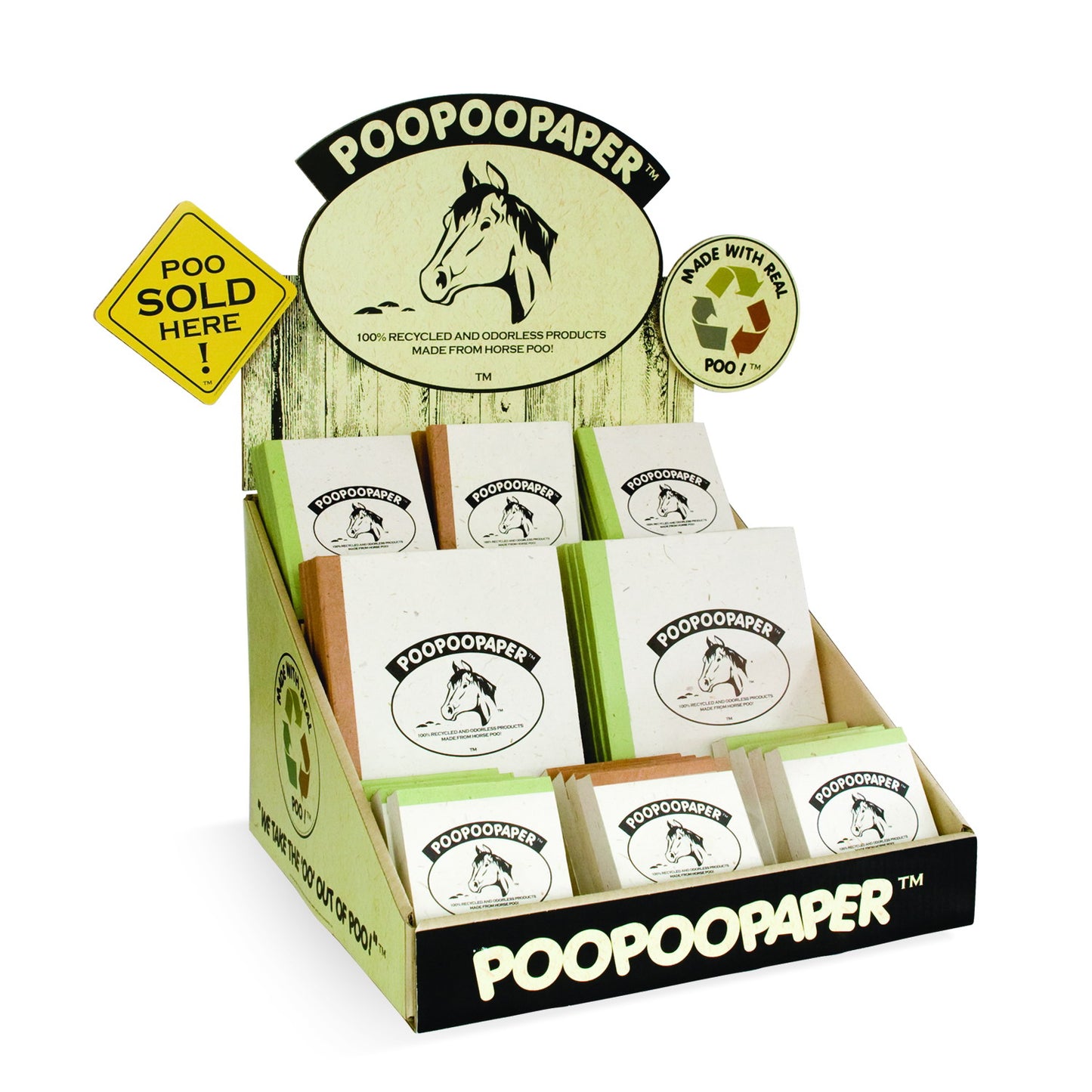 Classic Horse Pre-Pak Horse POOPOOPAPER (65 pieces)