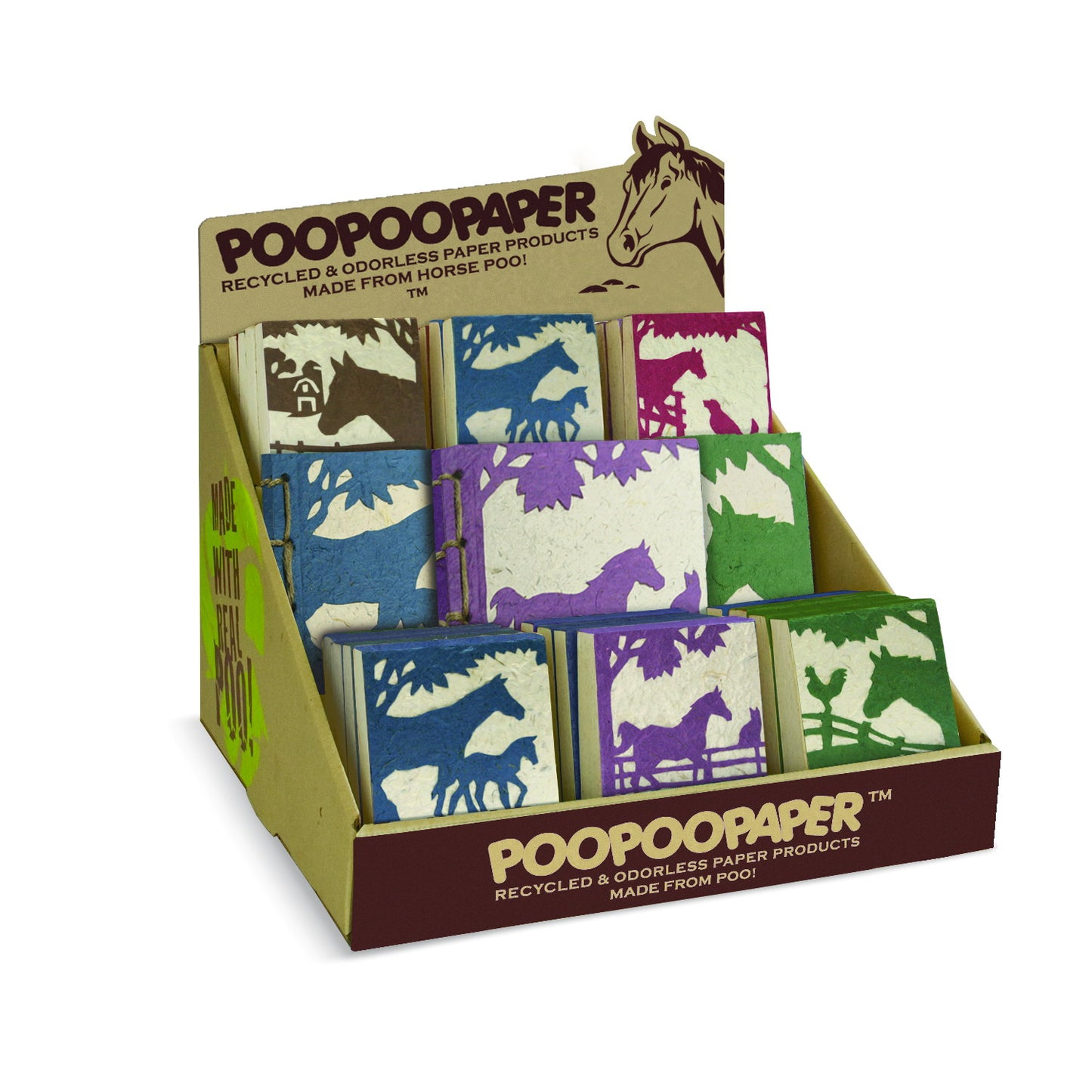 On The Farm Horse Pre-Pak Horse POOPOOPAPER (65 pieces)