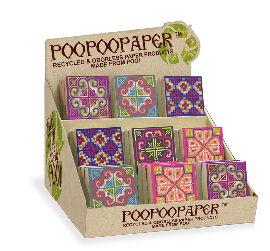Hilltribe Pre-Pak Elephant POOPOOPAPER (80 pieces)