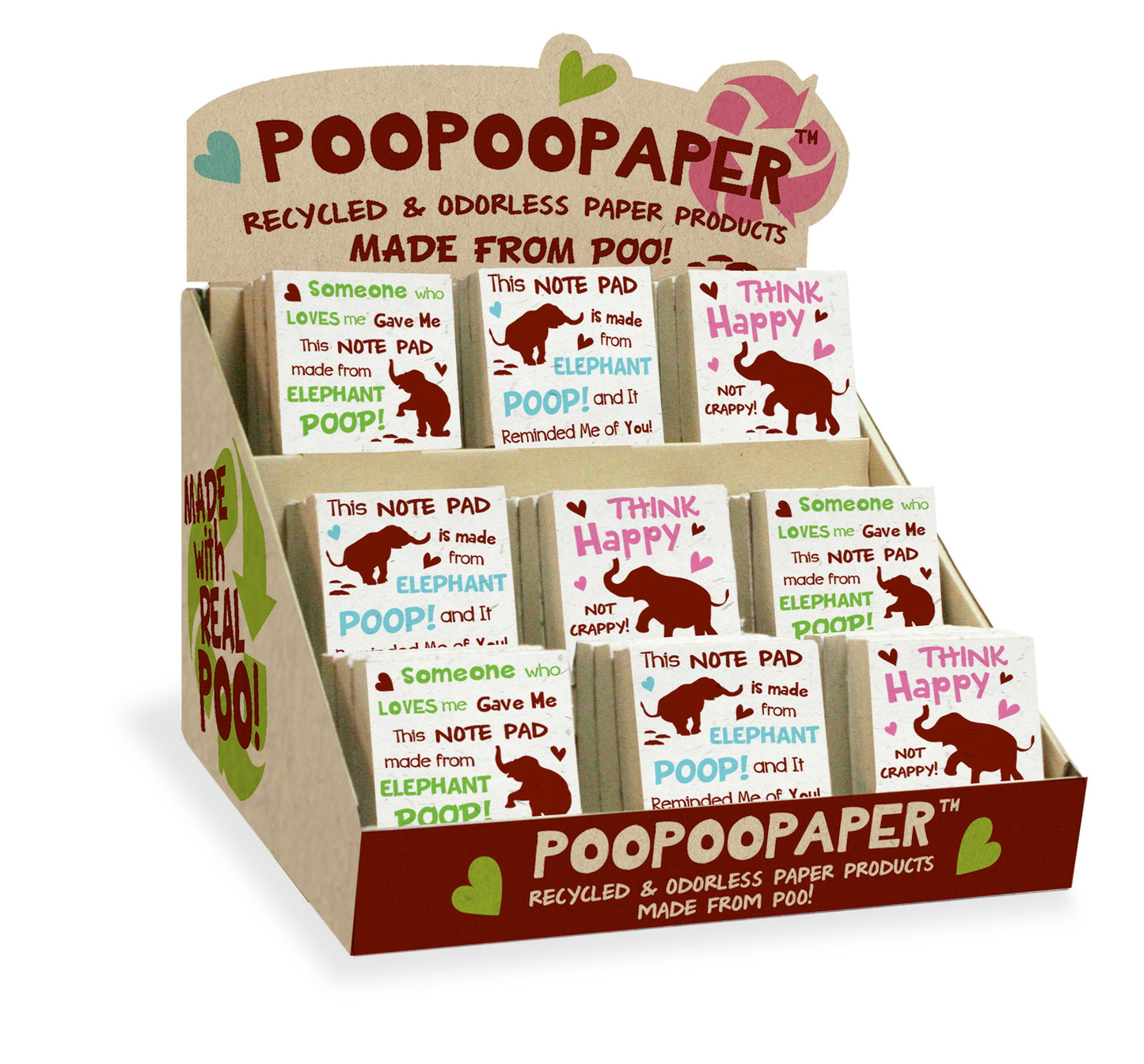 Someone Who Loves Me Pre-Pak Elephant POOPOOPAPER (80 pieces)
