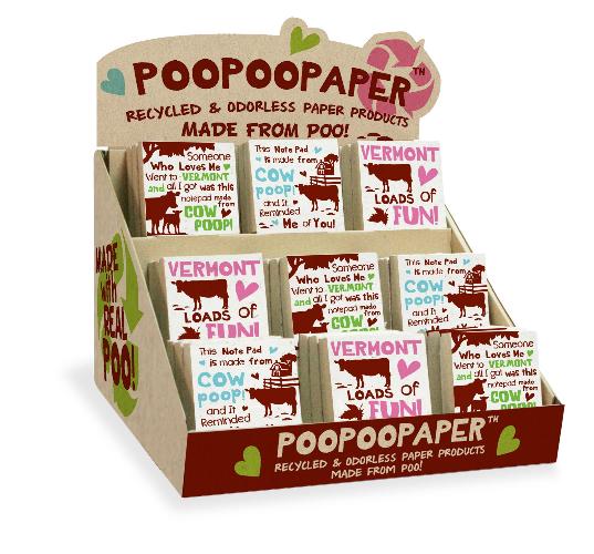 Someone Who Loves Me VERMONT Pre-Pak Cow POOPOOPAPER (80 pieces)