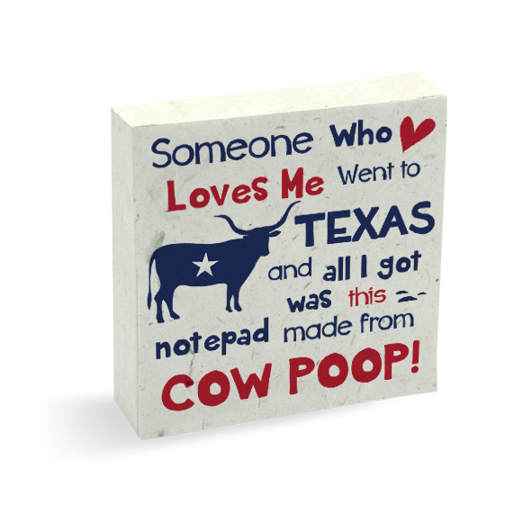 Someone Who Loves Me TEXAS Pre-Pak Cow POOPOOPAPER (80 pieces)