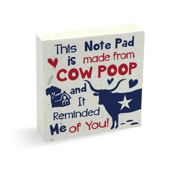 Someone Who Loves Me TEXAS Pre-Pak Cow POOPOOPAPER (80 pieces)