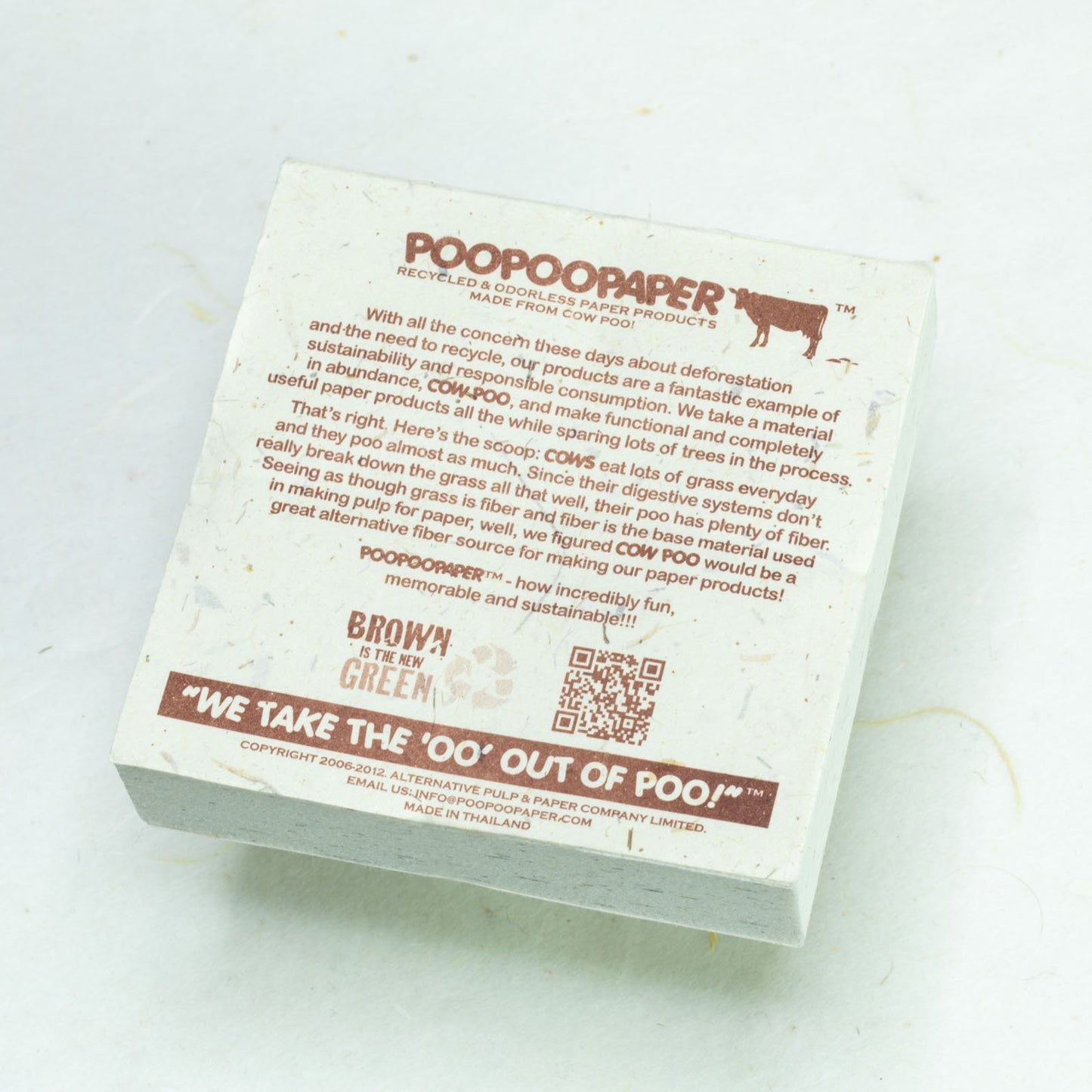 Someone Who Loves Me WISCONSIN Pre-Pak Cow POOPOOPAPER (80 pieces)