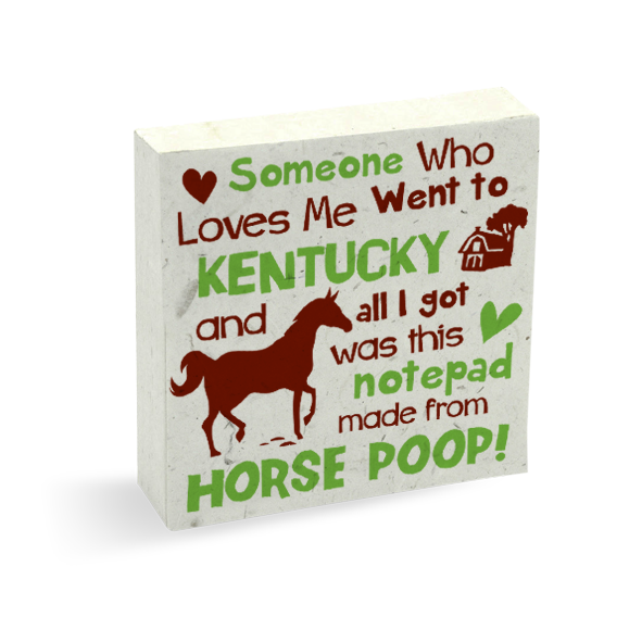 Someone Who Loves Me KENTUCKY Pre-Pak Horse POOPOOPAPER (80 pieces)