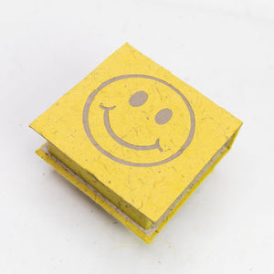 Pile of Smile - Happy Face - Note Box and Scratch Pad Refill Set
