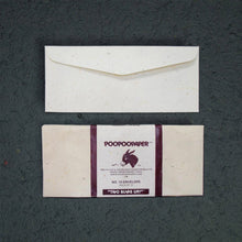 Load image into Gallery viewer, Donkey POOPOOPAPER - No.10 Size Envelopes - (Set of 2 Packs - 24 Envelopes)