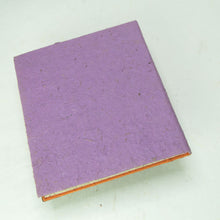Load image into Gallery viewer, Eco-Friendly, Tree-Free POOPOOPAPER - Savannah Sunset Journal - Lion - Purple - Back