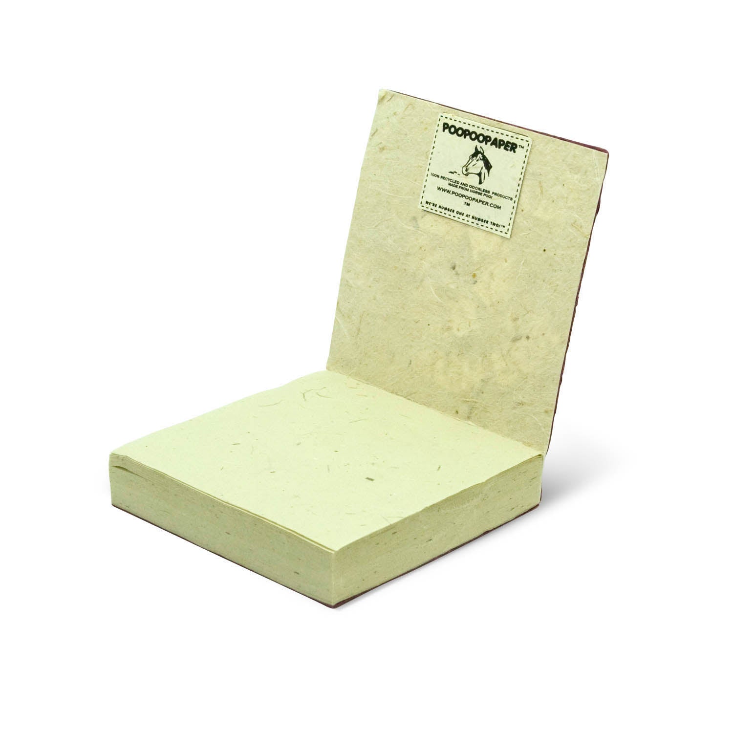 On The Farm - Horse & Cat - Purple - Eco-friendly Scratch Pads (Set of 3) - open