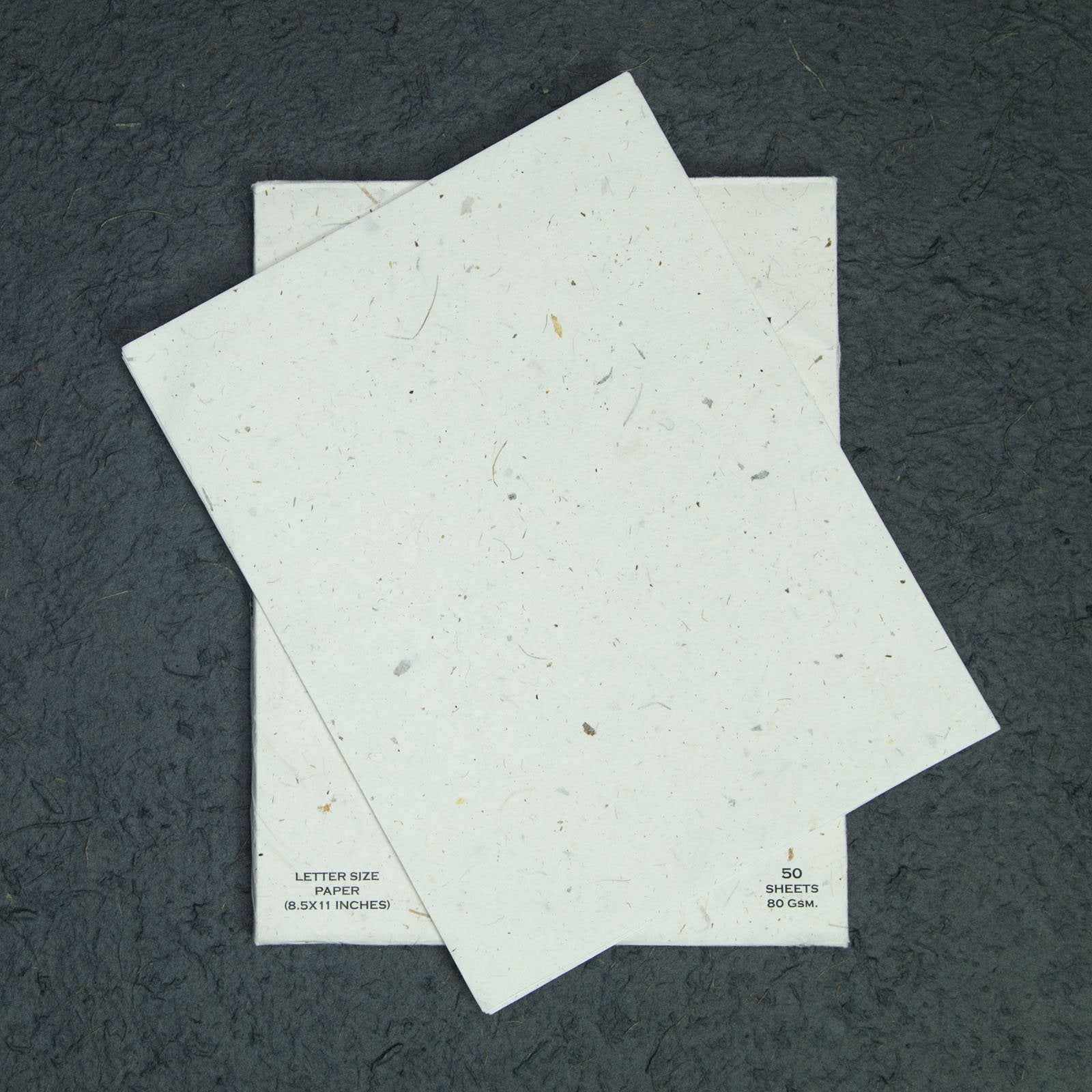 Eco-Friendly, Sustainable, Tree-Free, Letter Size handmade Paper - A4  - Elephant POOPOOPAPER - 50 Sheets