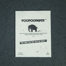 Load image into Gallery viewer, Eco-Friendly, Sustainable, Tree-Free, Letter Size Paper - A4  - Elephant POOPOOPAPER