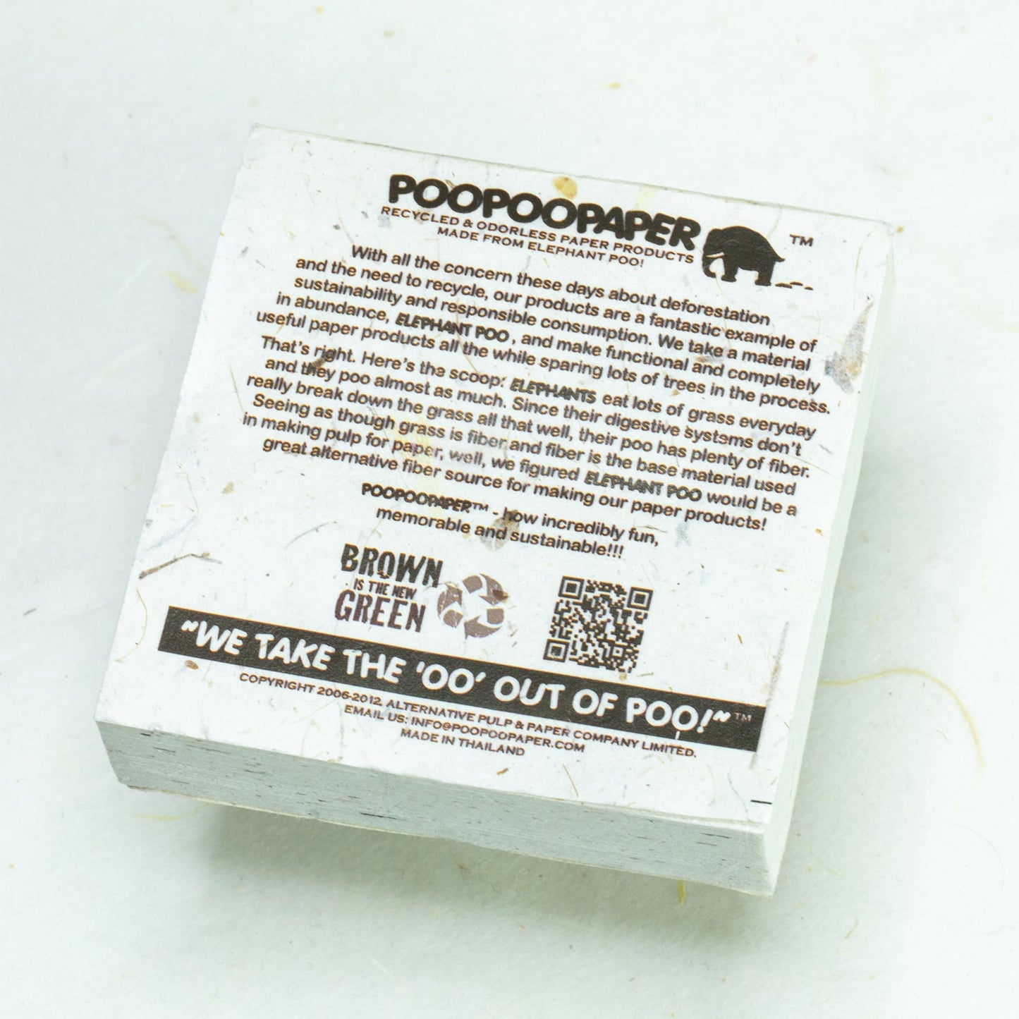 Inspirational - Inspire - Eco-friendly Scratch Pads (Set of 3) back