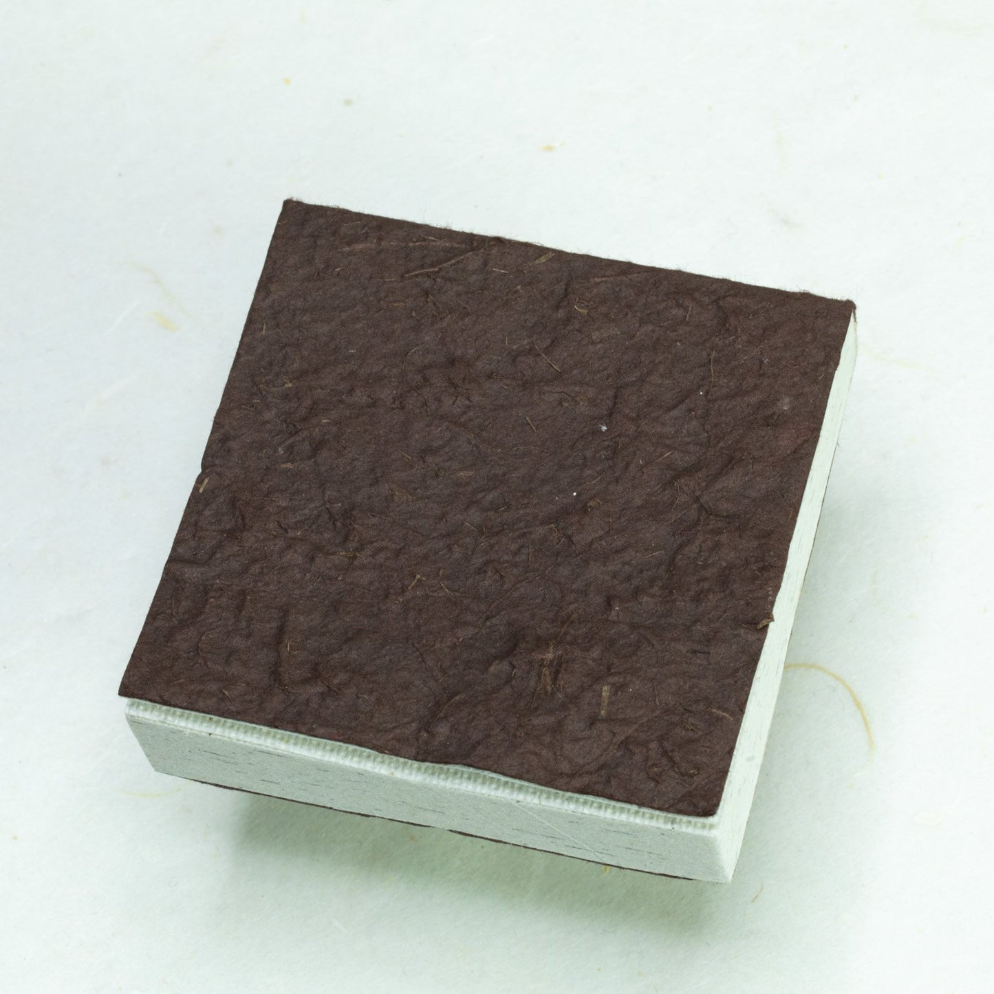 Made With Real Poo! - Horse POOPOOPAPER - Brown - eco-friendly Scratch Pad (Set of 3) - Back