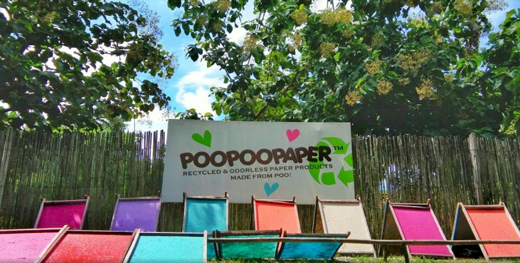 handmade paper from POOPOOPAPER