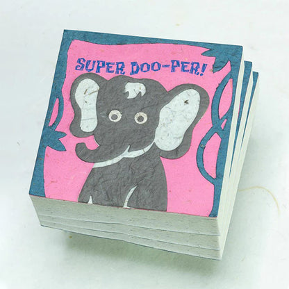 Super DOO-per! Eco-friendly Scratch Pads - Set of 3