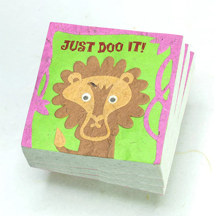 Lion - Just DOO It! Eco-friendly Scratch Pads - Set of 3