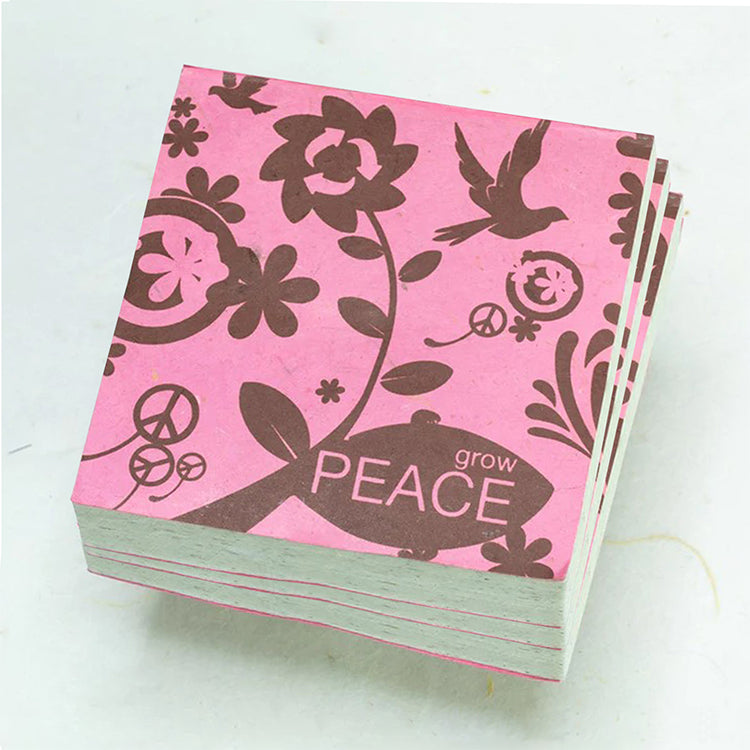 Inspirational - Peace - Eco-friendly Scratch Pads (Set of 3)