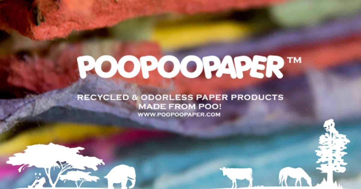 Eco-friendly Gifts Made From Elephant Poop – POOPOOPAPER™
