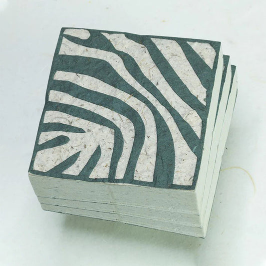 Jungle Safari - Zebra Eco-friendly Scratch Pads  - Set of 3 - front (stack)