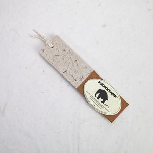 Classic Elephant POOPOOPAPER - Bookmarks - Bark - Set of 10