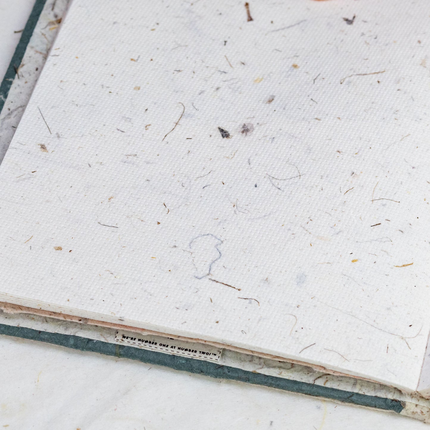 Classic Elephant POOPOOPAPER Two-Toned Eco-friendly Journal - Blue - Detail Inside