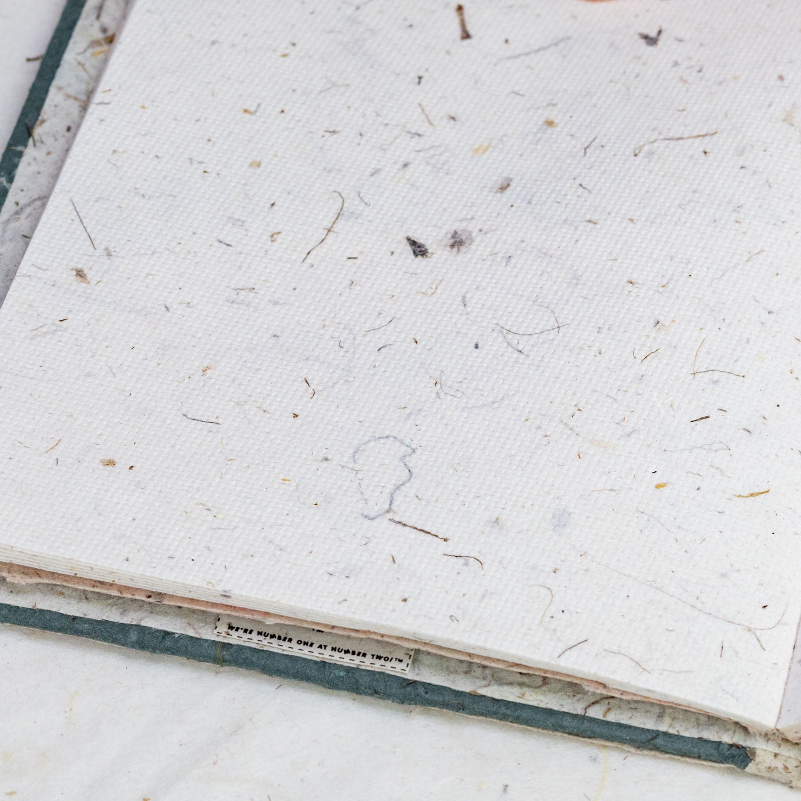 Classic Elephant POOPOOPAPER Two-Toned Eco-friendly Journal - Blue - Detail Inside