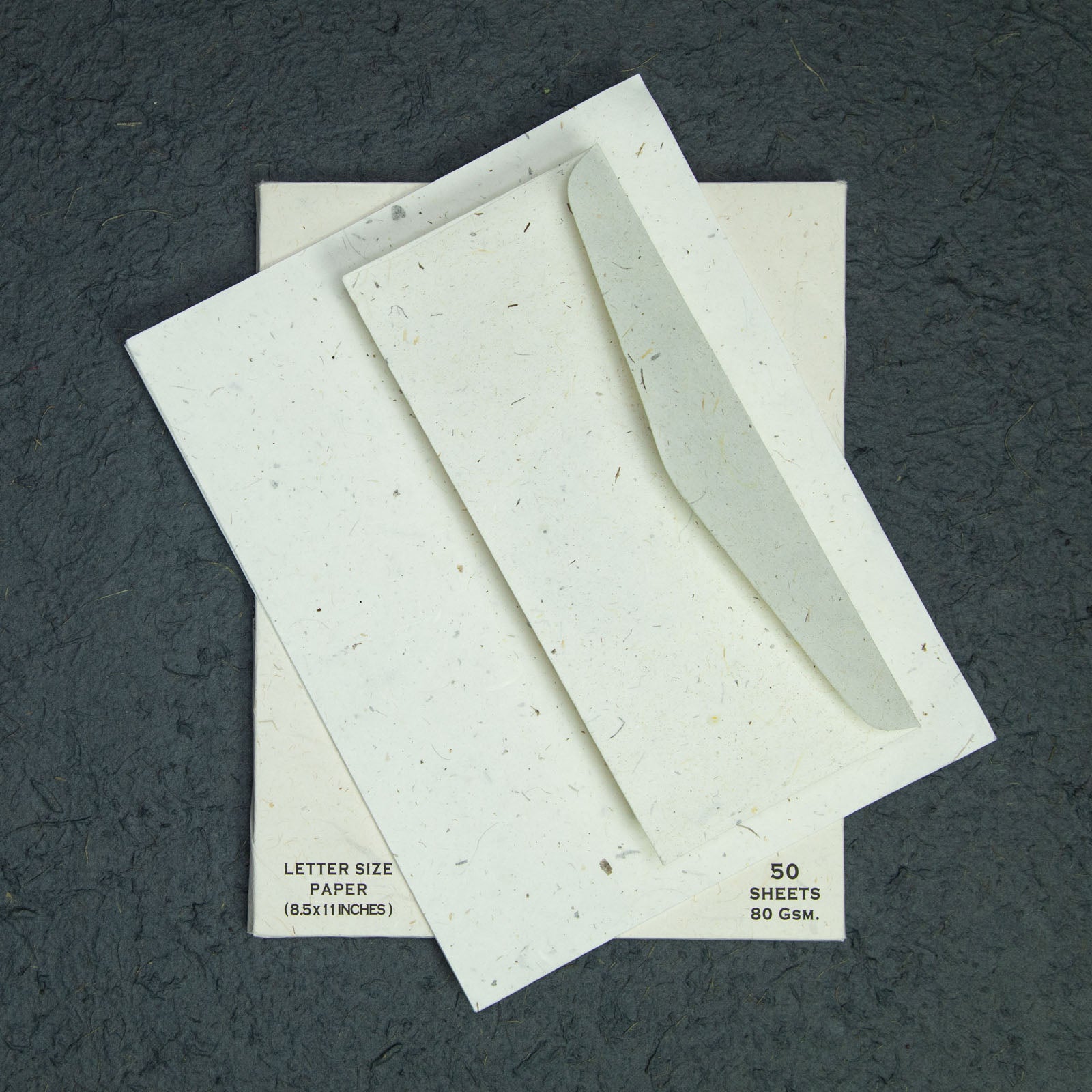 Donkey POOPOOPAPER - Handmade Envelopes & Sheet Set - Letter Size & A4 - set front