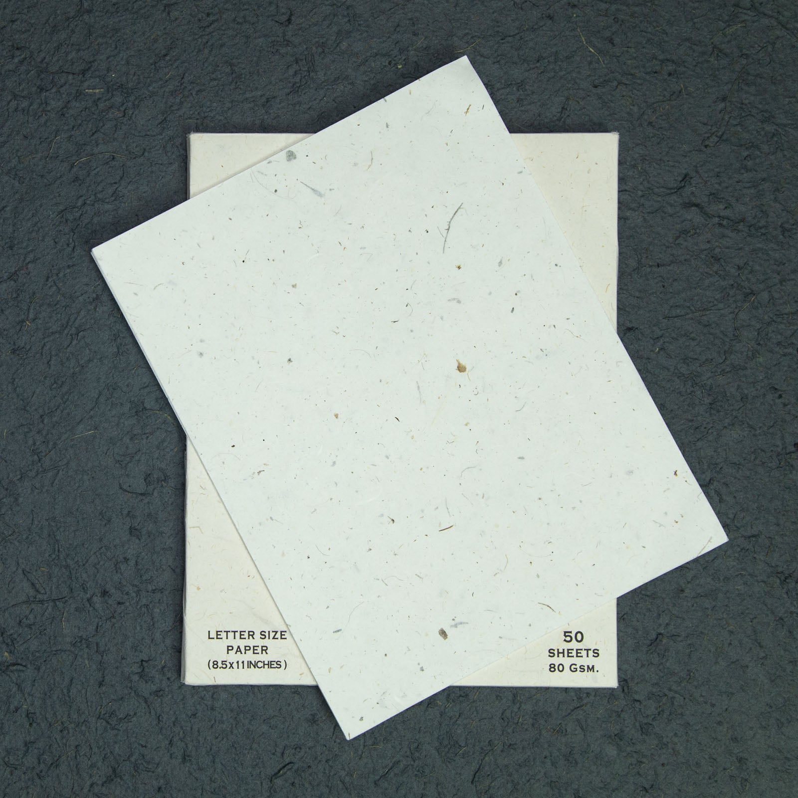 Eco-Friendly, Tree-Free, Letter Size Cow POOPOOPAPER - A4 - 50 handmade paper Sheets