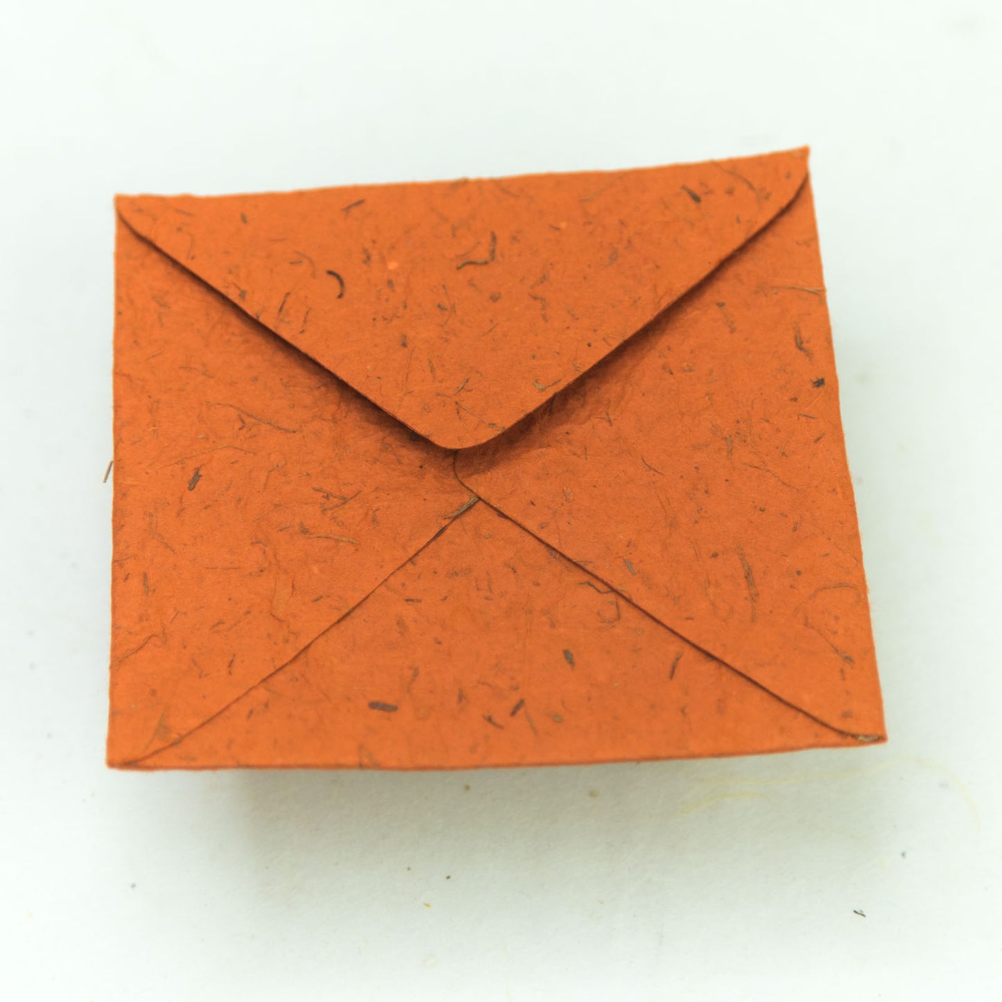 eco-friendly envelope orange front