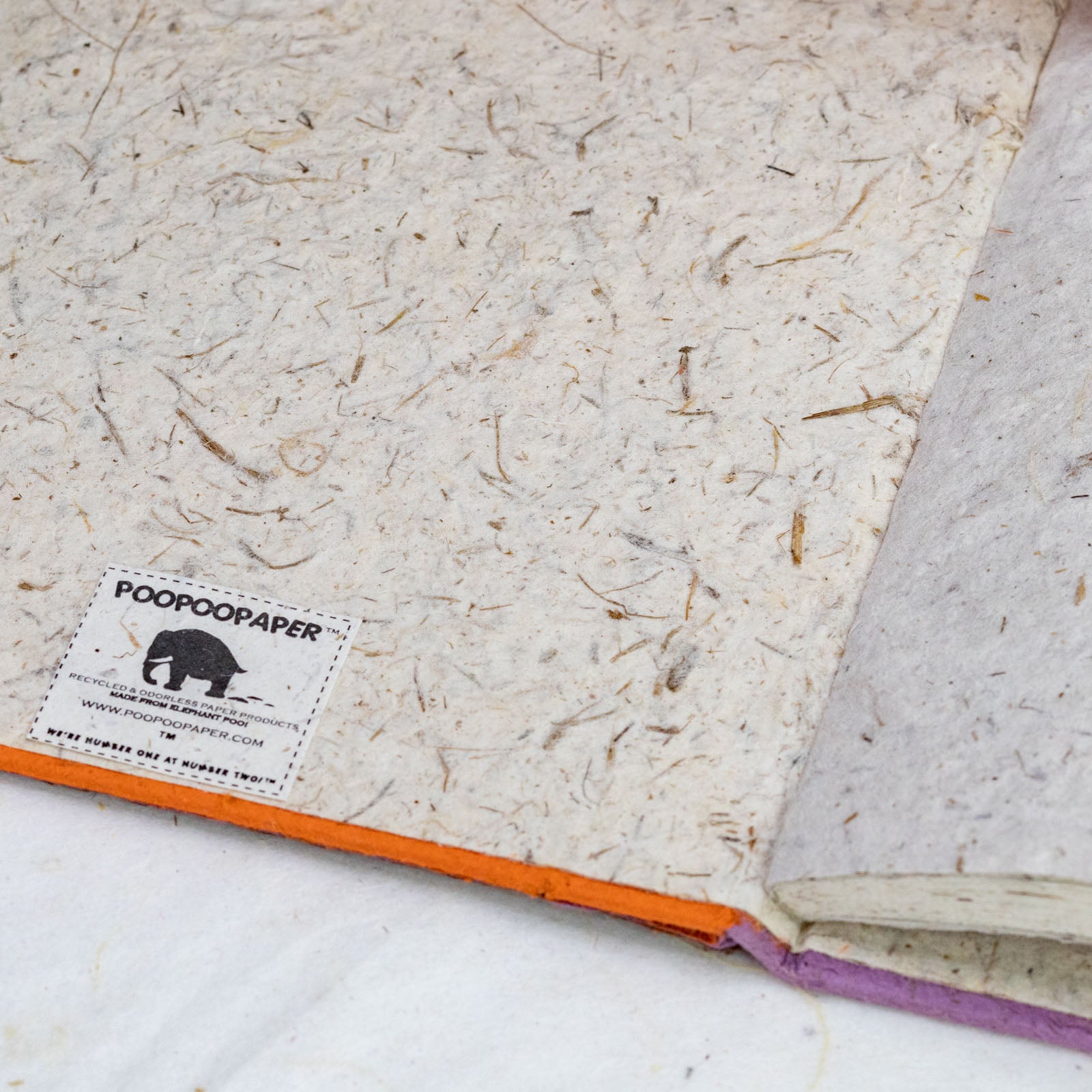 Eco-Friendly Journal, Savannah Sunset sustainable journal inside cover