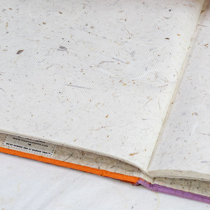 Eco-Friendly Journal, Savannah Sunset sustainable journal sample