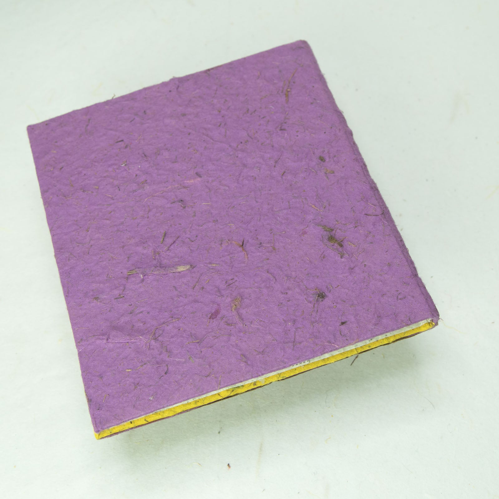 Eco-Friendly, Tree-Free POOPOOPAPER - Savannah Sunset Sustainable Journal - Rhinoceros - Purple - Back