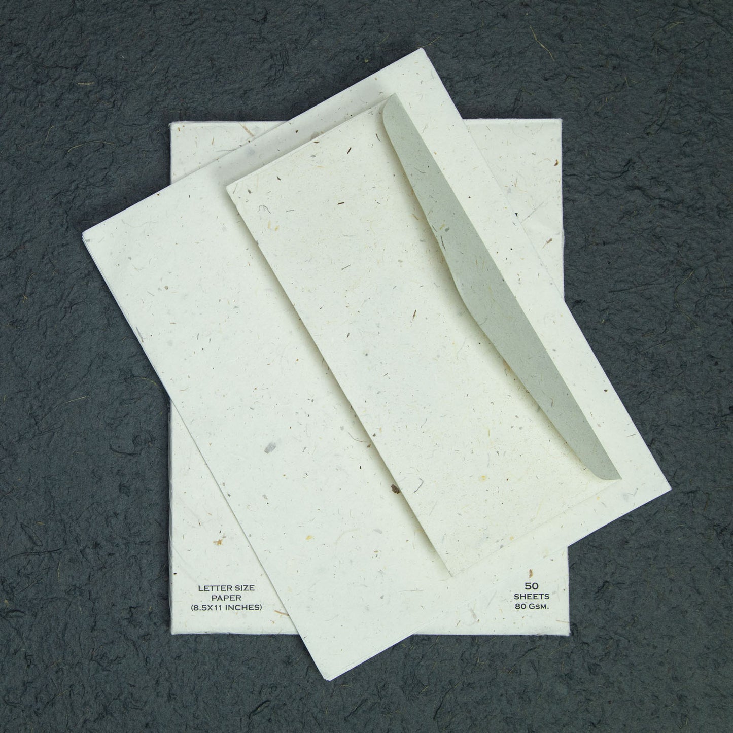 Sustainable products - recycled paper handmade envelopes
