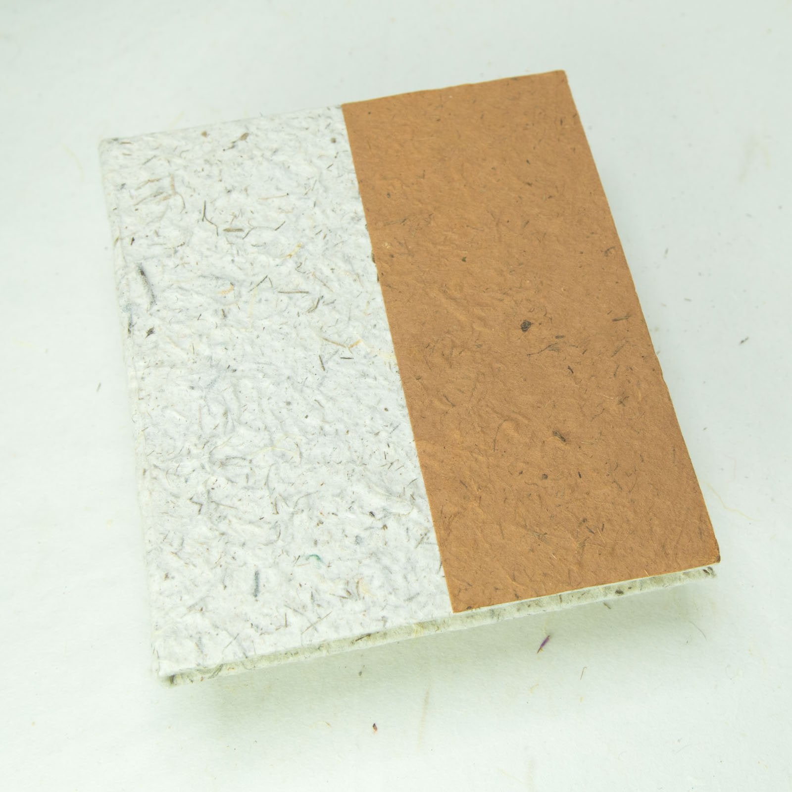 Eco-Friendly Journal Tree-Free Elephant POOPOOPAPER - Classic - Two Toned - Bark - Front