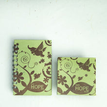 Load image into Gallery viewer, Inspirational POOPOOPAPER - Hope - Journal and Scratch Pad Set