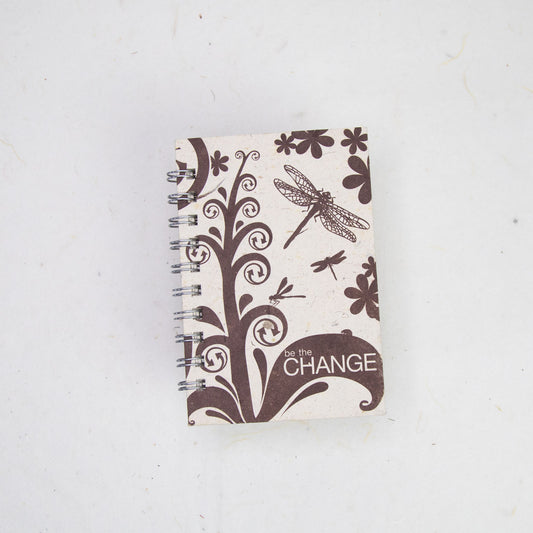 Inspirational POOPOOPAPER - Change - Eco-friendly Journal front