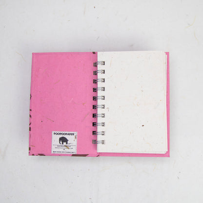 Inspirational POOPOOPAPER - Peace - Eco-friendly Journal inside cover