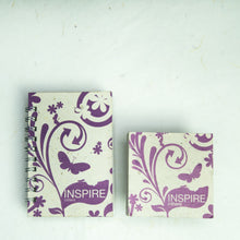 Load image into Gallery viewer, Inspirational POOPOOPAPER - Inspire - Journal and Scratch Pad Set
