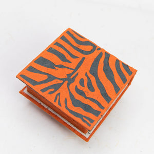 Jungle Safari - Tiger - Note Box and Scratch Pad Refill Set