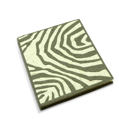 Jungle Safari - Zebra Eco-friendly Journal back