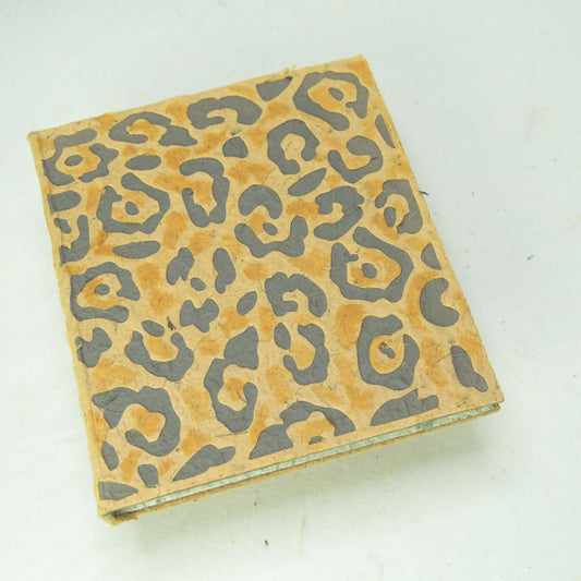 Elephant POOPOOPAPER Eco-Friendly Journal with Jaguar design - Front