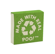 Load image into Gallery viewer, Made With Real Poo! - Elephant - POOPOOPAPER - Green - Scratch Pad (Set of 3)