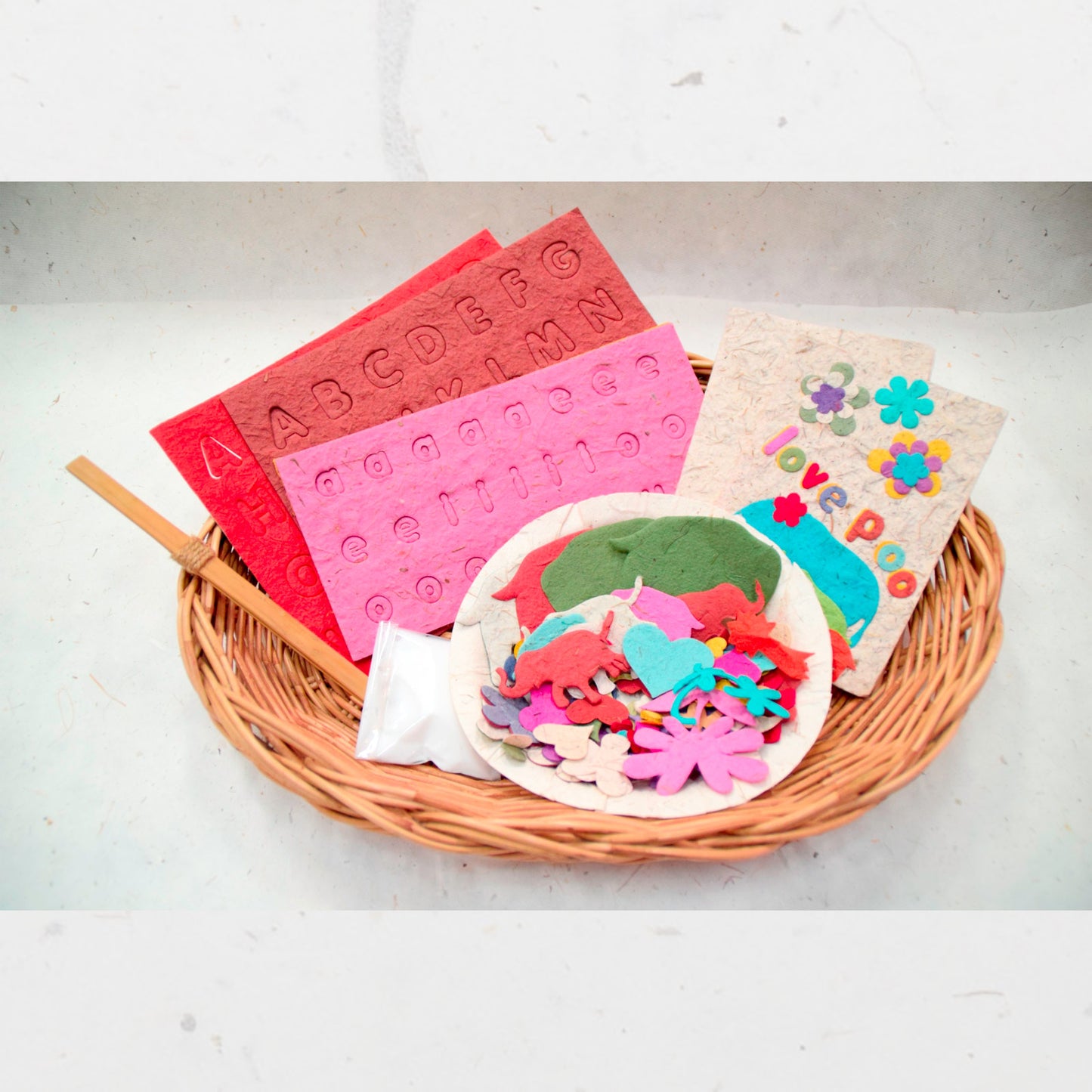 DIY - POOPOOPAPER Greeting Card Decorating Kit