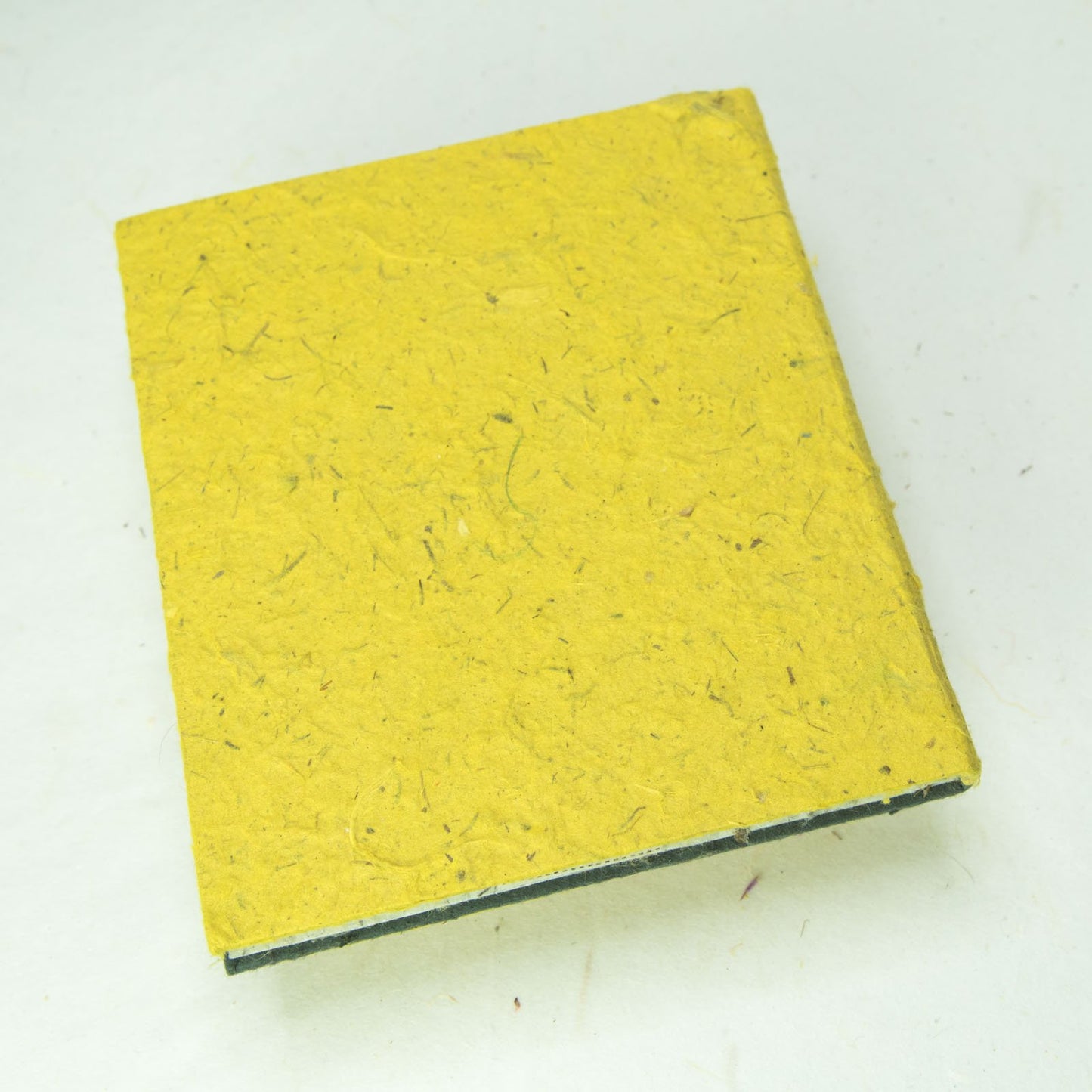 Eco-Friendly, Tree-Free POOPOOPAPER - Pile of Smile - Happy Face -  Yellow Ecofriendly Journal - Back