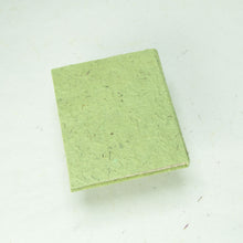 Load image into Gallery viewer, Eco-Friendly, Tree-Free POOPOOPAPER - Classic POOPOOPAPER - Mini-Journal - Grass - Set of 3 - Back