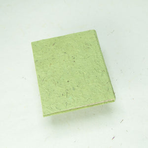 Eco-Friendly, Tree-Free POOPOOPAPER - Classic POOPOOPAPER - Mini-Journal - Grass - Set of 3 - Back