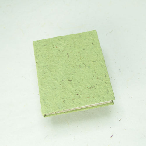 Eco-Friendly, Tree-Free POOPOOPAPER - Classic POOPOOPAPER - Mini-Journal - Grass - Set of 3 - Front