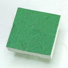 Load image into Gallery viewer, Eco-Friendly, Sustainable, Tree-Free Horse POOPOOPAPER Scratch Pads - Green - Back
