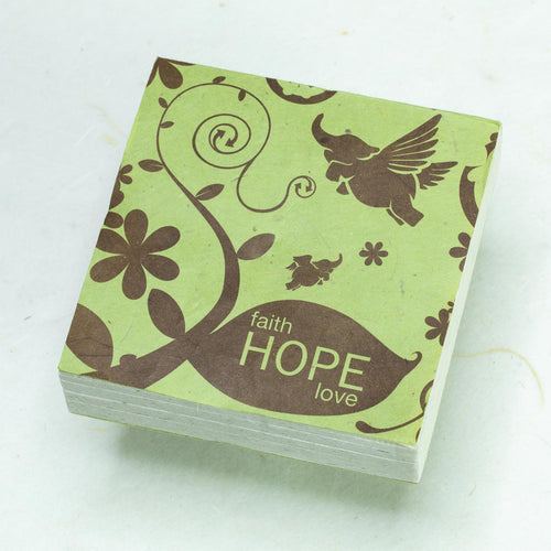 Inspirational POOPOOPAPER - Hope - Set of 3 Scratch Pads - Front